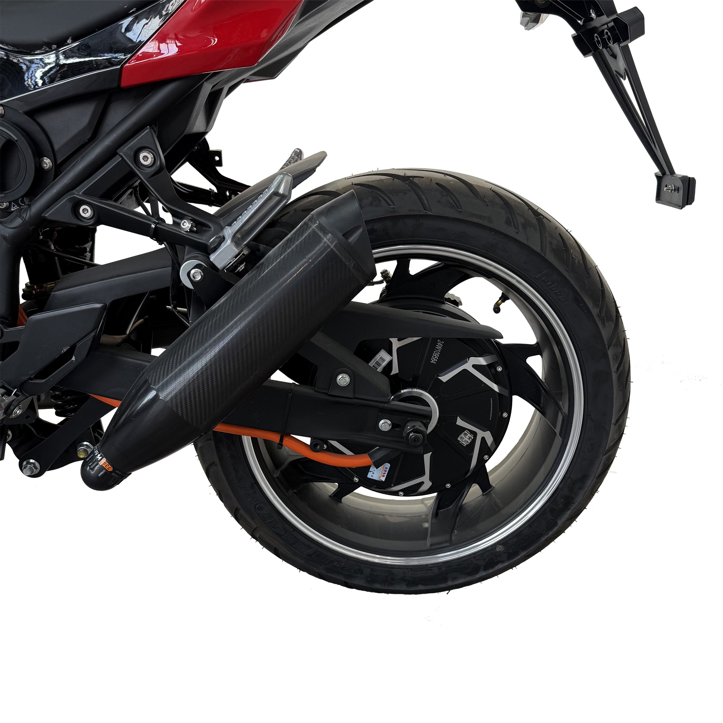 V6 Electric Racer R3 Adult Motorcycle | Large Ninja Single Swing Arm Electric Street Bike